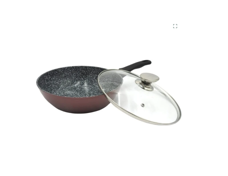 Tigaie Dar Al Ceramic Cu Capac Sticla 26cm Xj23-26C
